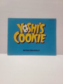 Yoshi's Cookie Authentic Nintendo NES Manual Only