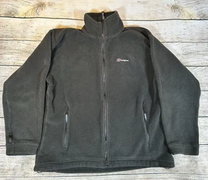 Berghaus Womens Polartec Fleece Jacket Size 14 Black Thermal Pro Outdoors Hiking - Picture 1 of 16