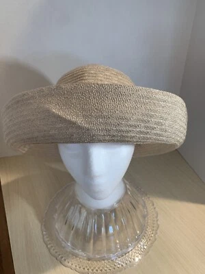 Sombrero de bombín champán sin marca para mujer, sombrero para el sol embalable talla única Foto 1 de 4