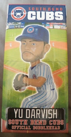 Chicago Cubs Yu Darvish South Bend Cubs SGA Bobblehead 8/22/19 Cover