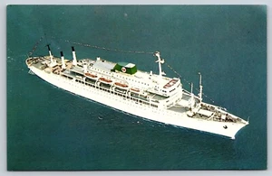 Postcard New Passenger Liners BRASIL & ARGENTINA owned by Moore-McCormack Lines - Picture 1 of 2