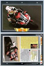 Noriyuki Haga - 1975- Motorbike Sports - Atlas Motorbike Fact File Card