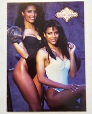 RENEEÉ AND ROSIE TENSION # 72 BENCHWARMER 1992 7A4 BENCHWARMERS SEXY CARD MODEL