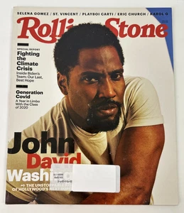 Rolling Stone  April 2021   John David Washington    - Picture 1 of 6