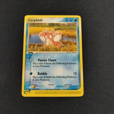Corphish 52/97 Dragon Regular Vintage Pokemon Tcg Card Moderately Played  - Image 1 of 2