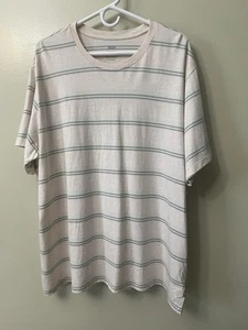 Camiseta Levi’s The Essential Para Hombre 2XL Calce Relajado Rayas Hinchadas Melocotón Pálido Nueva Con Etiquetas - Imagen 1 de 5