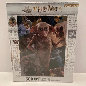 NEW Harry Potter Dobby 500 piece jigsaw puzzle 14”x19” Wizarding World Aquarius - Picture 1 of 12