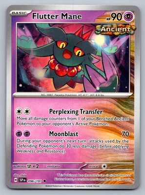 Pokemon TCG SV08: Surging Sparks Flutter Mane 096/191 - Image 1 of 2