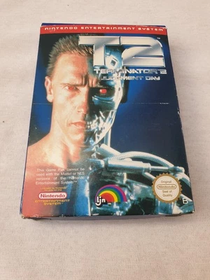 TERMINATOR 2 T2 NINTENDO NES PAL ESPAÑA ESP COMPLETO NESE COMPLETE SPANISH - Imagen 1 de 4