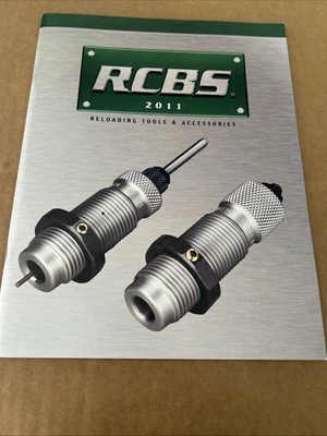 2011 RCBS RELOADING CATALOG, .50 BMG  BULLET CASTING , RELOADING PRESSES - Image 1 of 3