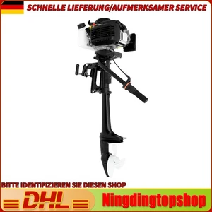 Motor fueraborda HANGKAI 4PS 4 tiempos motor de gasolina JET PUMP Boat Engine refrigeración por viento - Imagen 1 de 16