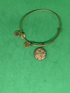 Brazalete Brazalete Alex & Ani Ariel Dije Parques Disney Sirenita Dorado RETIRADO - Imagen 1 de 1
