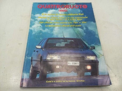 QUATTRORUOTE FEBBRAIO 1991 N.424 OPEL CORSA 1.2 LOTUS ELAN LANCIA DEDRA TURBO - Immagine 1 di 4