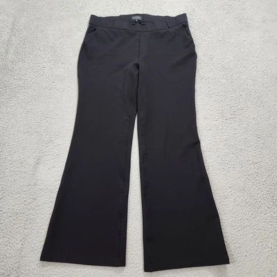 NYDJ Scukot Her 裤子女式 1X 黑色弹力喇叭拉拉拉式升降技术 — 第 1/4 张图片