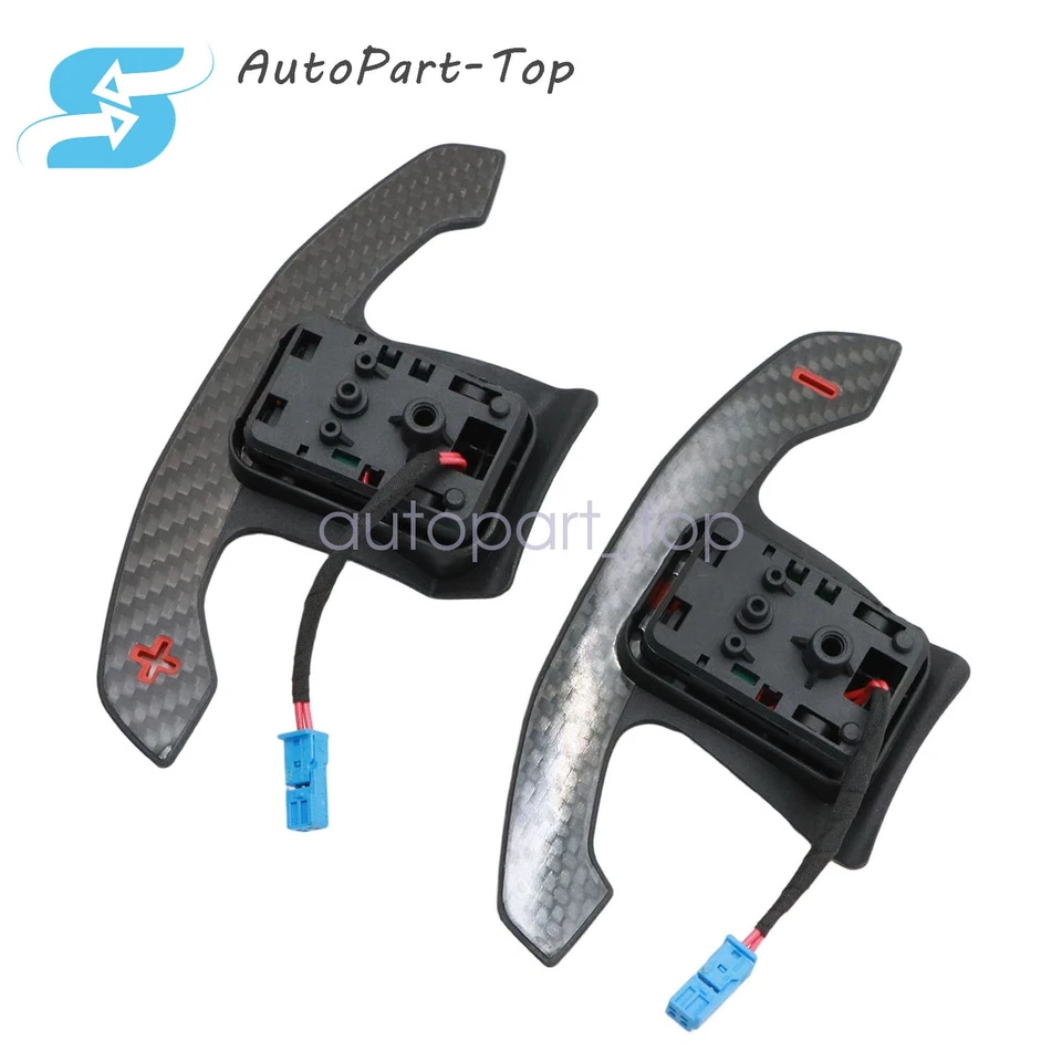 Carbon Fiber Steering Wheel Paddle Shifter Fits For BMW X5 G05 X6 G06 2019-2023 - Image 1 of 4