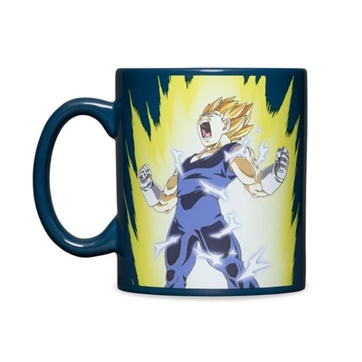 Dragon Ball Z Super Saiyan Vegeta SAIYAN Pride 16 oz. Taza de café de cerámica Foto 1 de 4
