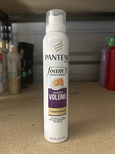 Pantene Pro V In Shower Sheer Volume Foam Hair Conditioner ~ Full Size 6 oz ~NEW - Picture 1 of 1