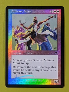 FOIL Militant Monk x1 Torment 1x Magic the Gathering MTG - Picture 1 of 1