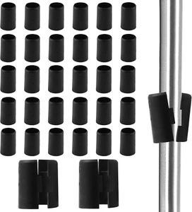 Bivethoi 72 Pack Wire Shelf Clip, 3/4 Inch Dia Split Shelving Sleeves Replacemen - Bild 1 von 12