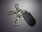 Porte-clés porte-clés ~marque Wilson/cuir noir ~ 