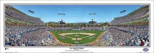 Los Angeles Dodgers DODGER STADIUM GAMEDAY Panoramic POSTER Print by Rob Arra - Picture 1 of 1