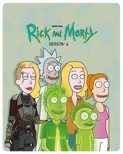 Rick and Morty: Season/Series 6 Steelbook Blu-ray Region Free BRAND NEW - Picture 1 of 2