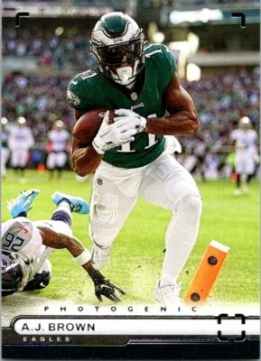 2022 Chronicles Photogenic Base #PH-11 A.J. Brown Philadelphia Eagles Ole Miss - Image 1 of 2