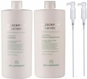 De Lorenzo Control Shampoo & Revive Conditioner 960ML + 2 free pumps! Delorenzo