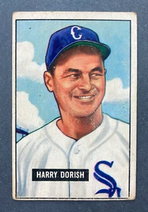 1951 Bowman #266 Harry Dorish RC (Chicago White Sox) ROOKIE! SHORT PRINT! - Picture 1 of 2