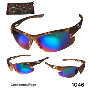 Camo / With Bag sport driving fishing,, sunglass - Picture 1 of 1