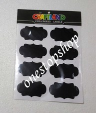 ♛ Shop8 : 1 pc CHALKBOARD Label  Sticker Arts Craft