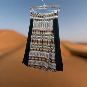 NEW DIRECTIONS  Maxi Skirt Size Small Brown Black - Picture 1 of 5