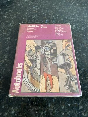 Autobooks Workshop Manual No. 850. Austin, Leyland, Morris Marina. 1971 - 1975 - Image 1 of 4