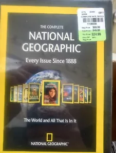NATIONAL GEOGRAPHIC Every Issue Since 1888 - 2008 for Windows/Mac New Sealed - Picture 1 of 2