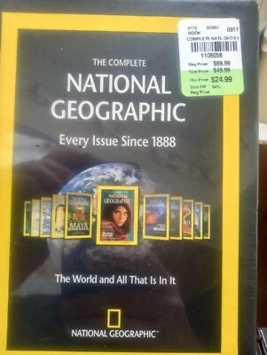 NATIONAL GEOGRAPHIC Every Issue Since 1888 - 2008 for Windows/Mac New Sealed - Image 1 of 2