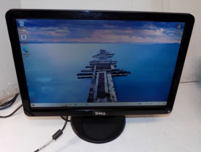 Dell 19 inch Computer Monitor Model Number s1909WXf VGA DVI - Image 1 of 4
