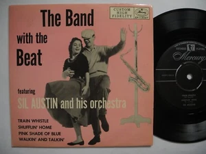 SIL AUSTIN Train Whistle / Shufflin' Home + 2 EP 45 7" 1957 Sweden VG+/EX- - Picture 1 of 2