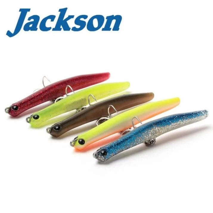 Señuelo de pesca Jackson Unyo Unyo 90 mm de plástico suave hundimiento - Elige el color MARCA N Foto 1 de 1