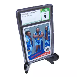 Topps WWE 2015 Heritage THE NEW DAY Graded 9 Kofi Kingston Xavier Woods Big E - Picture 1 of 2