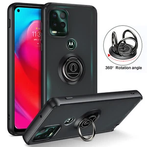 For Motorola Moto G Stylus 5G 2021 Case wIth Ring Stand Rugged Shockproof Cover - Picture 1 of 10