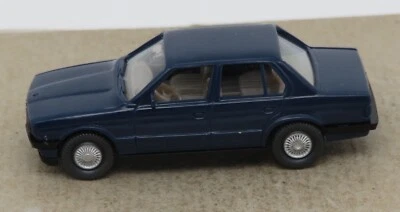 Rara Micro WIKING Ho 1/87 BMW 320 I Blu Cobalto #12190 No. Box - Immagine 1 di 4