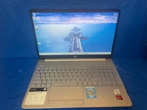 HP LAPTOP 15-GW0094NR AMD ATHLON SILVER 3050U 8 RAM 128GB SSD HD GEBRAUCHT - Bild 1 von 13