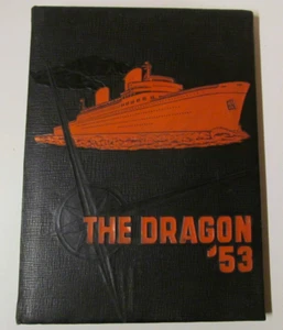 Il Drago 1953, Annuario Liceo Donora, Donora PA - Foto 1 di 16