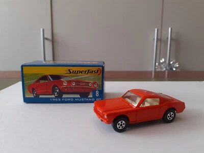 Matchbox Superfast Nr.8 1965 Ford Mustang GT neu mit Box - Bild 1 von 4
