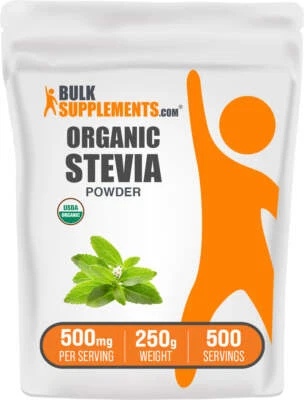 BulkSupplements Organic Stevia Leaf Powder - Stevia Leaf - Green Stevia - Image 1 of 4