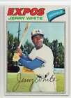 Jerry White 1977 Topps #557 Montreal Expos EX {0309