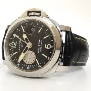 Panerai Luminor Marina GMT 44mm Black Dial Stainless Steel Automatic PAM00088 - Picture 1 of 10