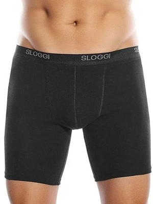 Boxer Uomo Sloggi Long Basic in Cotone Elasticizzato stretch Cotton - Immagine 1 di 3