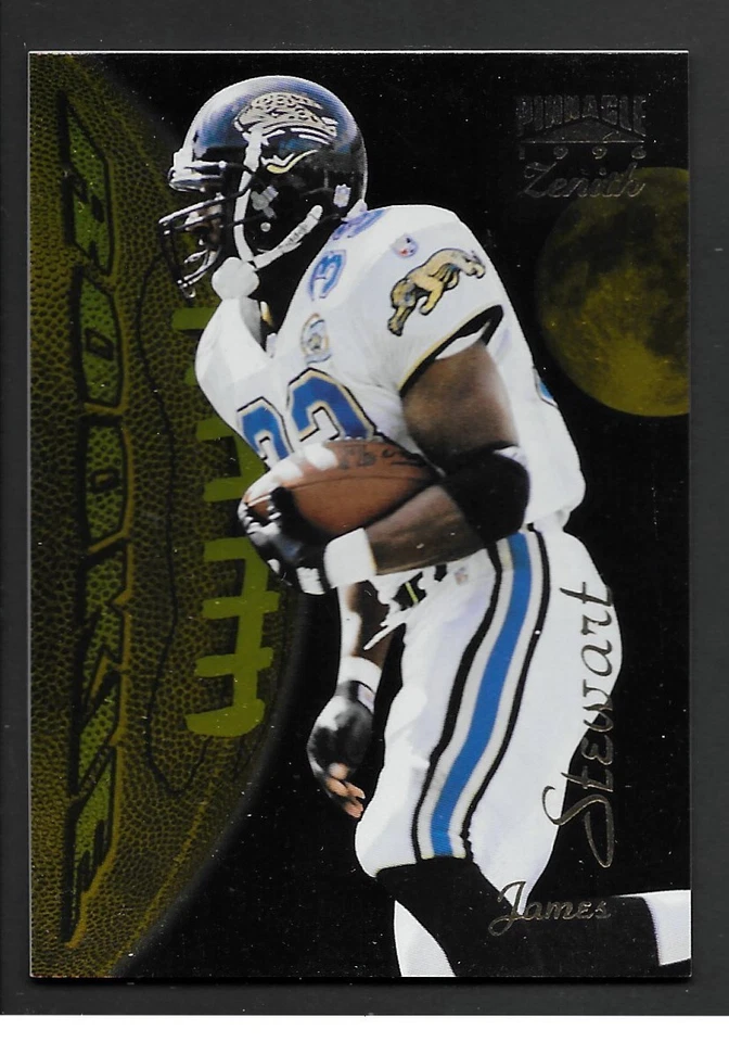 1996 Zenith #108 James Stewart RC Jacksonville Jaguars - Image 1 of 1