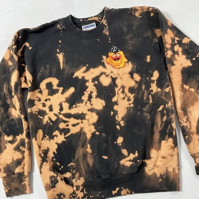 Sudadera Philadelphia Flyers Gritty para Hombres Pequeña Teñida de Blanqueamiento NHL Hockey De Colección Foto 1 de 4